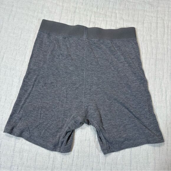 Skims Gray Tank Top & Boxer Shorts Set Size Medium - Picture 6 of 8